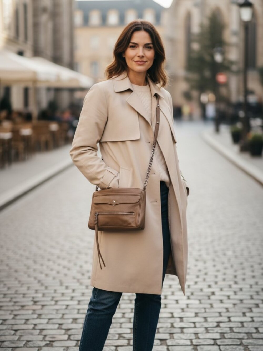 Cotton On taupe crossbody bag - Picture 4 of 5